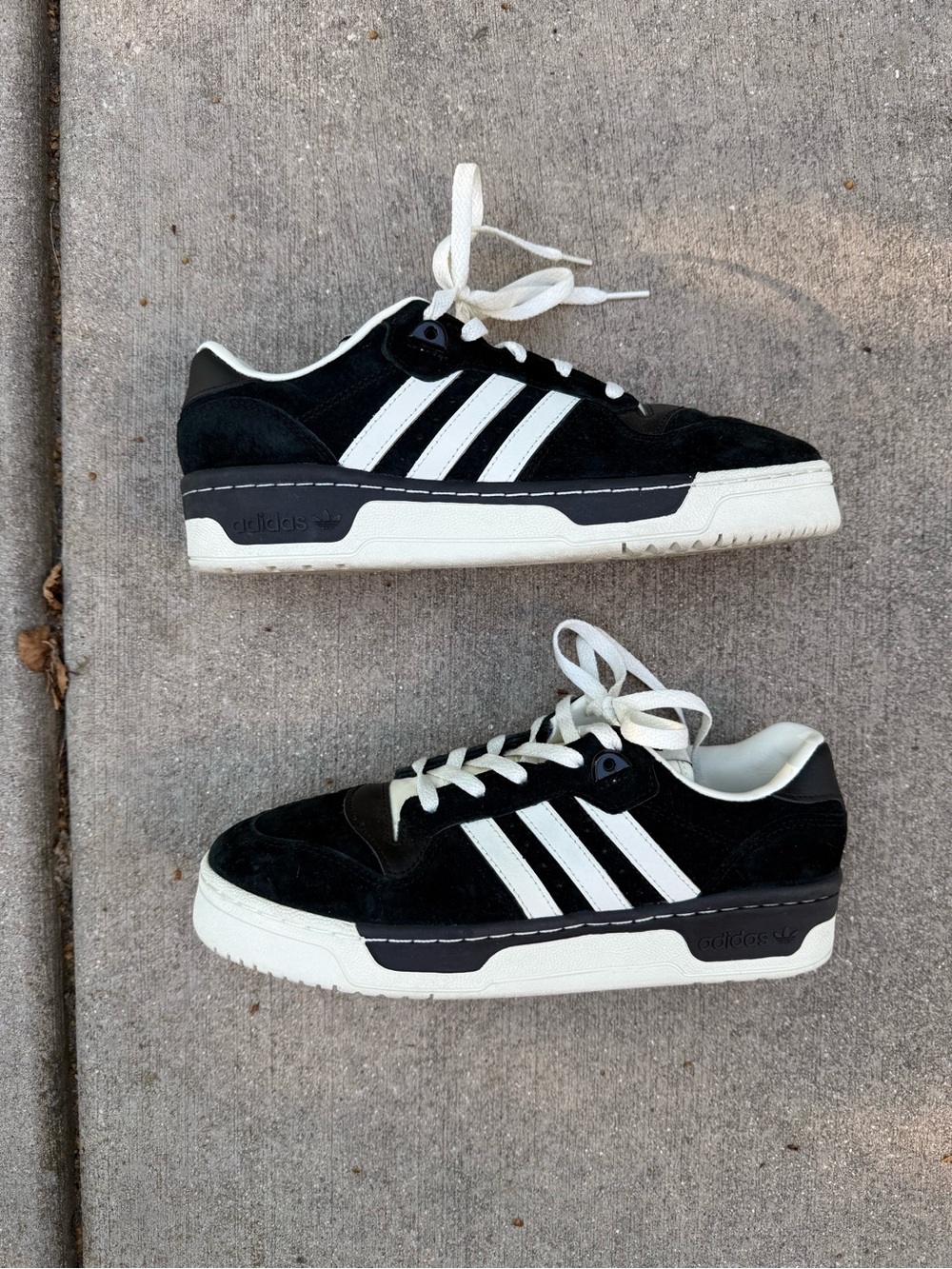 Adidas Rivalry Low ‘Black Ivory’ Women’s Size 8 IF6256
